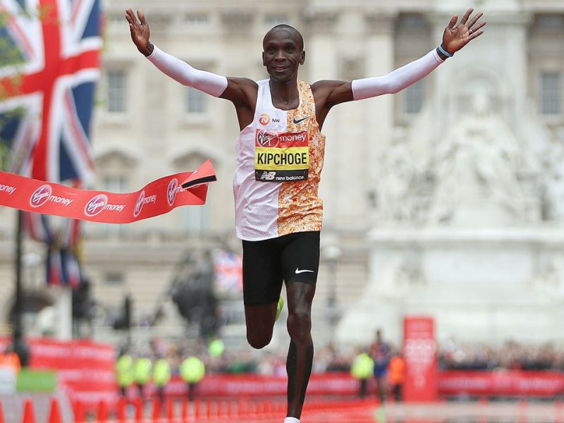 Eliud KIpchoge was announced the world Athlete of the year
